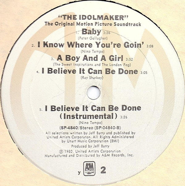 The Idolmaker (Original Motion Picture Soundtrack)