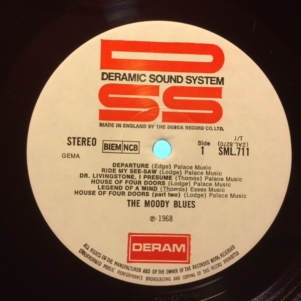 The Moody Blues - In Search Of The Lost Chord | Deram (SML 711) - 4 The Moody Blues - In Search Of The Lost Chord | Deram (SML 711) - 4