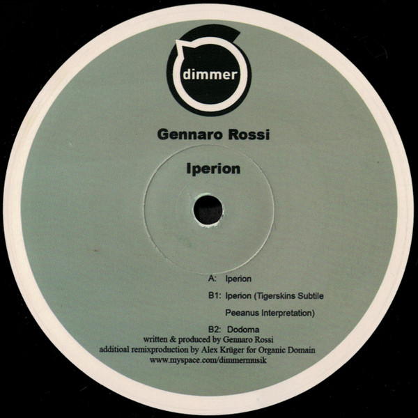 Gennaro Rossi - Iperion | Dimmer (dimmer 005)
