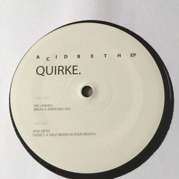 Quirke - Acid Beth | Young Turks (YT 110) - 3 Quirke - Acid Beth | Young Turks (YT 110) - 3