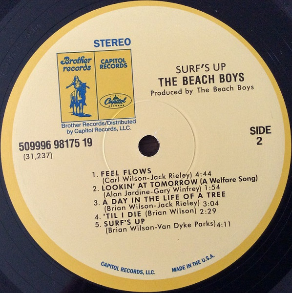 The Beach Boys - Surf's Up | Capitol Records (509996 98175 19) - 4