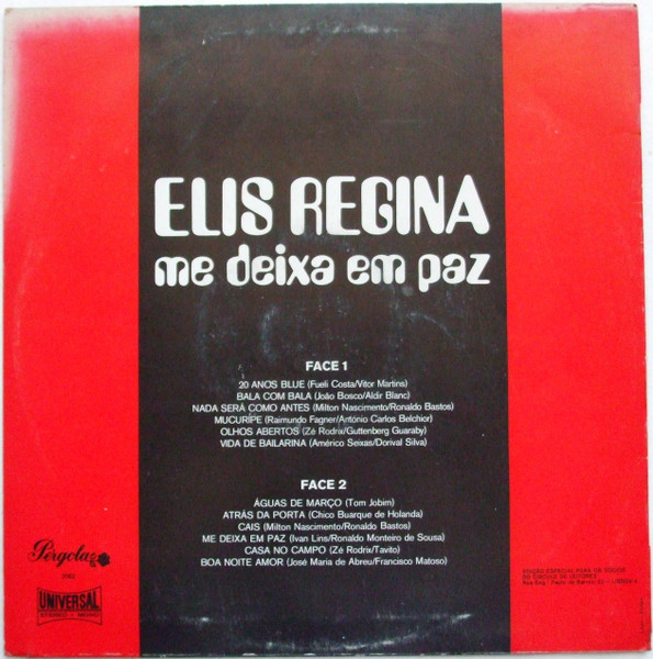Elis Regina - Me Deixa Em Paz | Pergola (2062) - 2