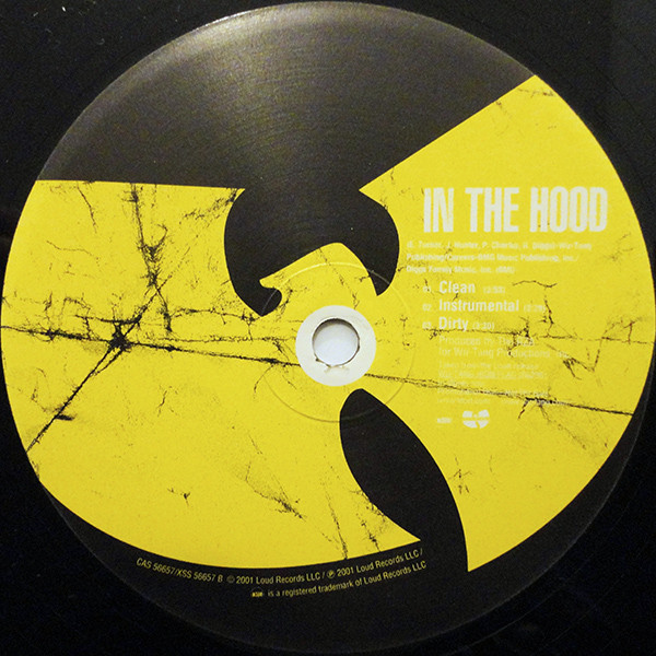 Wu-Tang Clan - Rules / In The Hood | Loud Records (CAS 56657) - 3 Wu-Tang Clan - Rules / In The Hood | Loud Records (CAS 56657) - 3