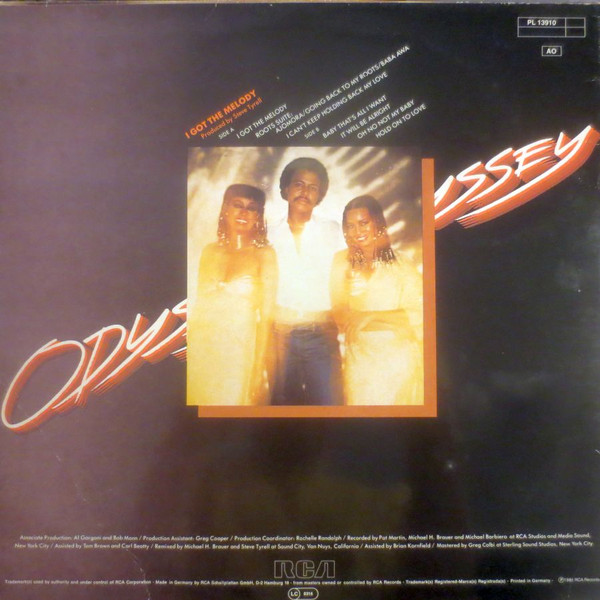 Odyssey - I Got The Melody | RCA Victor (PL 13910) - 2 Odyssey - I Got The Melody | RCA Victor (PL 13910) - 2