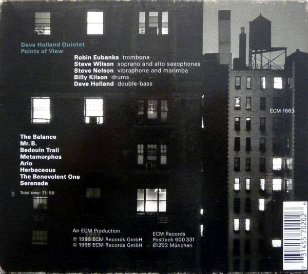 Dave Holland Quintet - Points Of View | ECM Records (ECM 1663) - 2 Dave Holland Quintet - Points Of View | ECM Records (ECM 1663) - 2