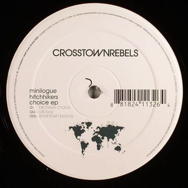 Minilogue - Hitchhikers Choice EP | Crosstown Rebels (CRM 030)