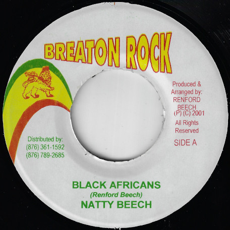 Natty Beech / Omar "Jallanzo" Johnson - Black Africans / Movin No | Breaton Rock (none)