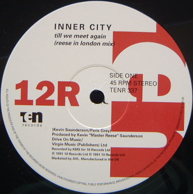 Inner City - Till We Meet Again (Remix) | 10 Records (TENR 337) - 2 Inner City - Till We Meet Again (Remix) | 10 Records (TENR 337) - 2