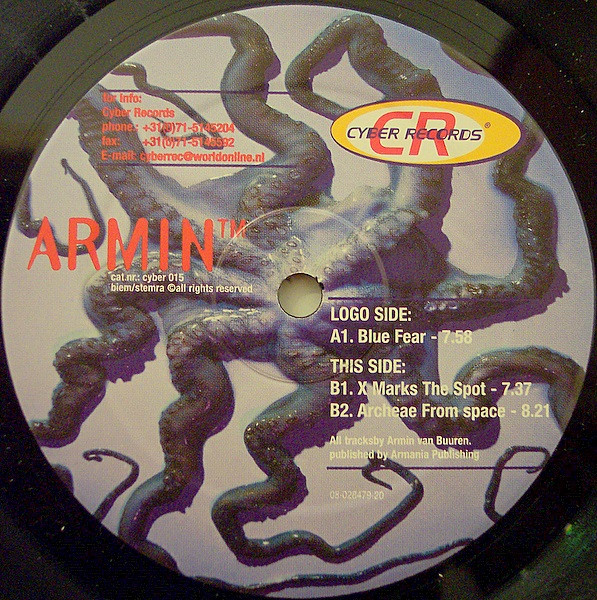 Armin van Buuren - Blue Fear | Cyber Records (cyber 015) - 2 Armin van Buuren - Blue Fear | Cyber Records (cyber 015) - 2
