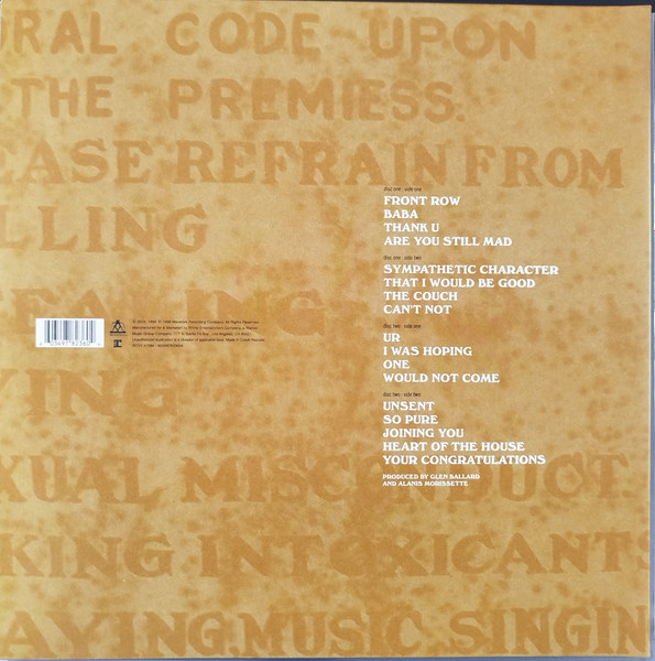 Alanis Morissette - Supposed Former Infatuation Junkie | Maverick (RCV1 47094) - 3 Alanis Morissette - Supposed Former Infatuation Junkie | Maverick (RCV1 47094) - 3