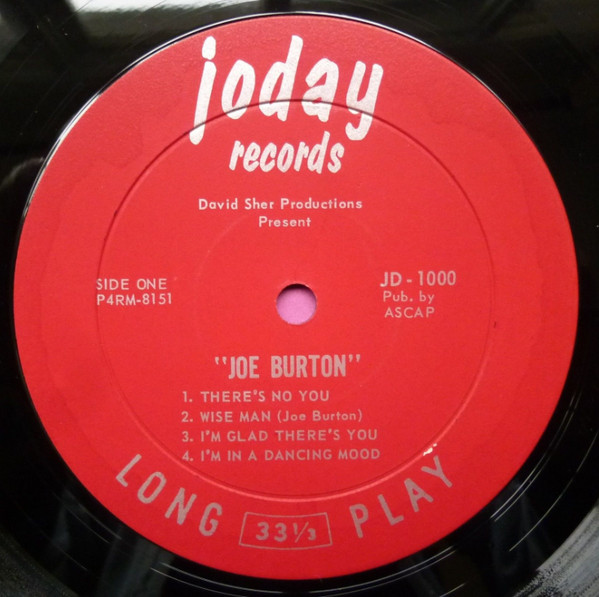 Joe Burton - Subtle Sound | Joday Records (JD-1000) - 2 Joe Burton - Subtle Sound | Joday Records (JD-1000) - 2