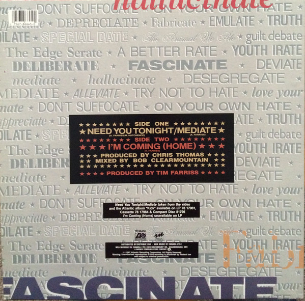 INXS - Need You Tonight / Mediate | Atlantic (78 66450) - 2