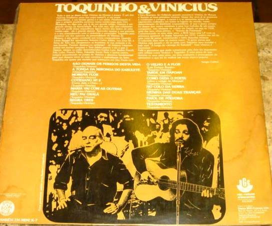 Toquinho & Vinicius - Toquinho & Vinicius | Discos RGE (303.0039) - 2 Toquinho & Vinicius - Toquinho & Vinicius | Discos RGE (303.0039) - 2