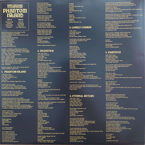 King Gizzard And The Lizard Wizard - Phantom Island | p(doom) records (PDOOM-011LP) - 4