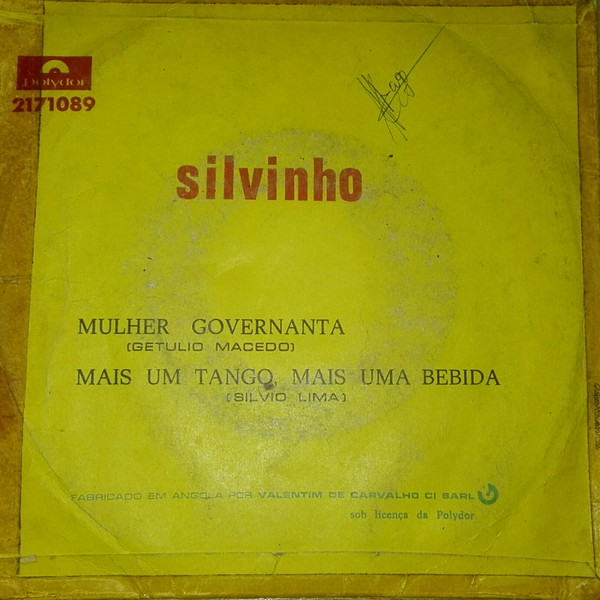 Silvinho Lima - Mulher Governanta / Mais Um Tango, Mais Uma Bebida | Polydor (2171089) - 2