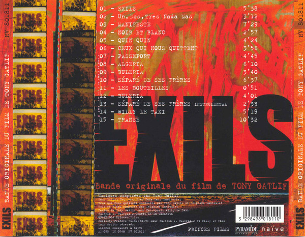Tony Gatlif , Delphine Mantoulet - Exils (Bande Originale Du Film De Tony Gatlif) | Naïve (NV 801811) - 2