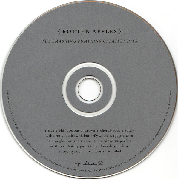 The Smashing Pumpkins - {Rotten Apples} Greatest Hits | Virgin (7243 8 11556 2 2) - 3