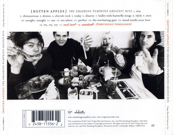 The Smashing Pumpkins - {Rotten Apples} Greatest Hits | Virgin (7243 8 11556 2 2) - 4