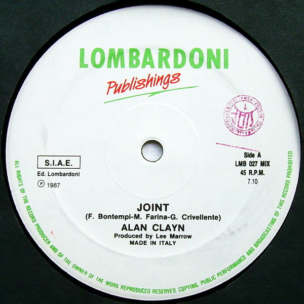 Alan Clayn - Joint | Lombardoni Publishings (LMB 027 MIX) - main
