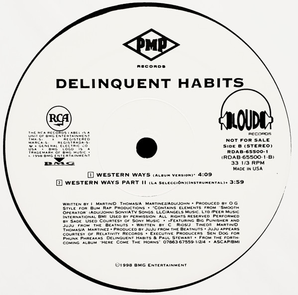 Delinquent Habits - Western Ways | Loud Records (RDAB-65500-1) - 3