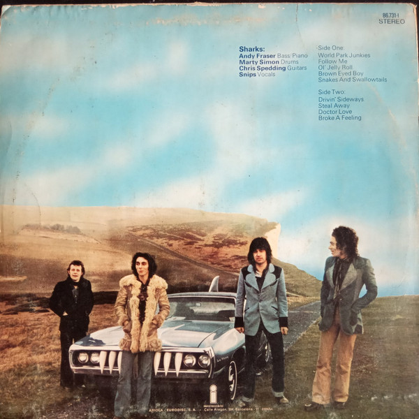 Sharks - First Water | Island Records (86.731.1) - 2