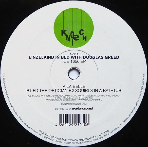 Einzelkind In Bed With Douglas Greed - ICE 1656 EP | Kindisch (KD013) - main