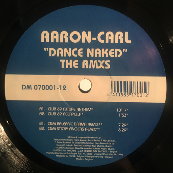 Aaron-Carl - Dance Naked (The Remixes) | Discomatic (DM 070001-12) - 4 Aaron-Carl - Dance Naked (The Remixes) | Discomatic (DM 070001-12) - 4