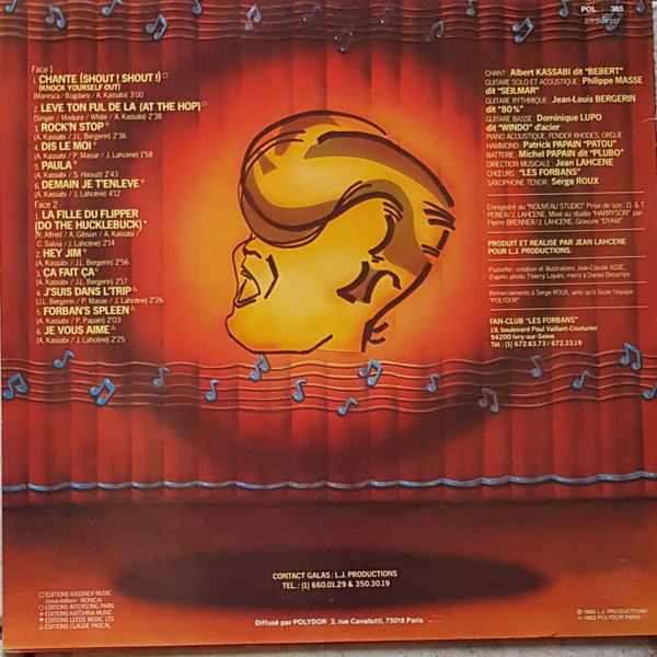 Les Forbans - Chante | Polydor (2393 337) - 2