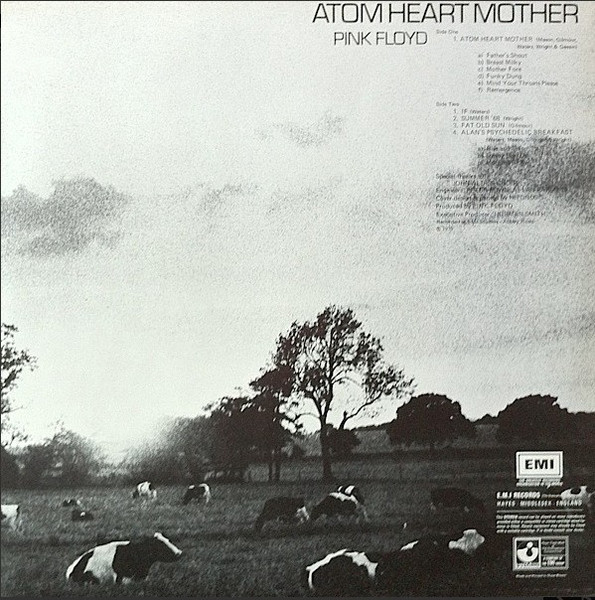 Pink Floyd - Atom Heart Mother | Harvest (SHVL 781) - 3