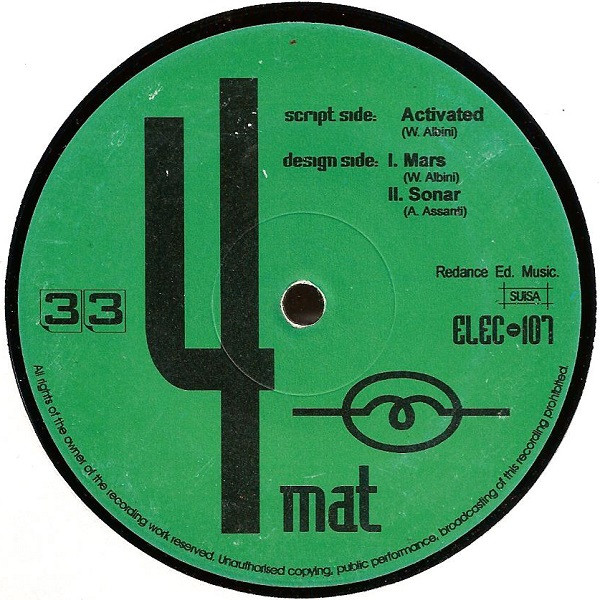 4 Mat - Activated | Dance Record (ELEC 107) - main
