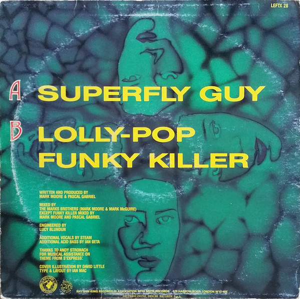 S'Express - Superfly Guy | Rhythm King (LEFTX 28)