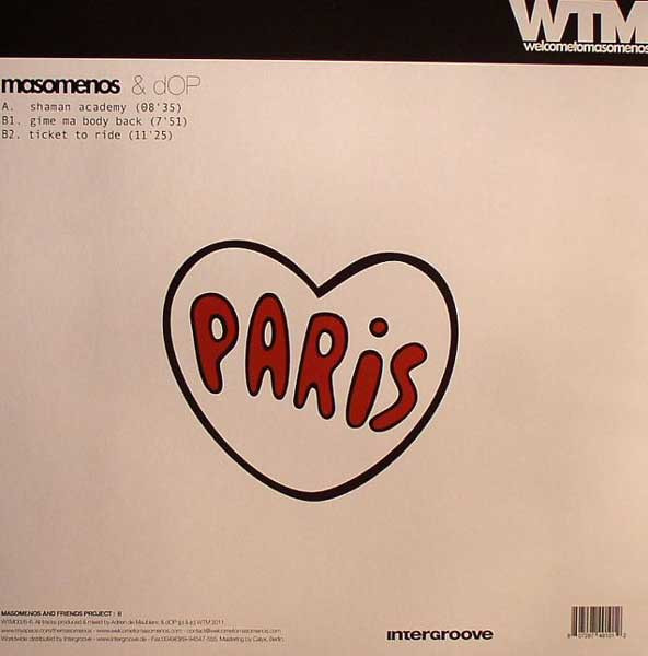 Masomenos & Dop - Masomenos & Friends Project: 8 | Welcome To Masomenos (WTM026-6) - 2 Masomenos & Dop - Masomenos & Friends Project: 8 | Welcome To Masomenos (WTM026-6) - 2