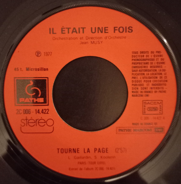 Il Était Une Fois - Tourne La Page | Pathé (2C 006 - 14.422) - 3 Il Était Une Fois - Tourne La Page | Pathé (2C 006 - 14.422) - 3