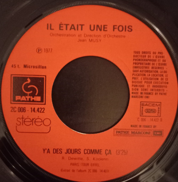 Il Était Une Fois - Tourne La Page | Pathé (2C 006 - 14.422) - 4 Il Était Une Fois - Tourne La Page | Pathé (2C 006 - 14.422) - 4