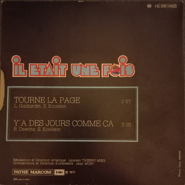 Il Était Une Fois - Tourne La Page | Pathé (2C 006 - 14.422) - 2 Il Était Une Fois - Tourne La Page | Pathé (2C 006 - 14.422) - 2
