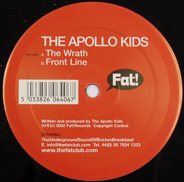The Apollo Kids - The Wrath | Fat! Records (CTFAT004)