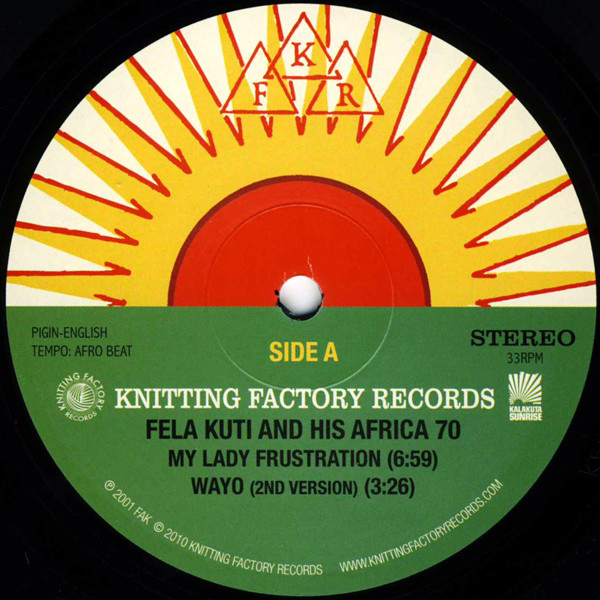 Fela Kuti And Africa 70 - Fela Fela Fela | Knitting Factory Records (kfr-4007) - 3