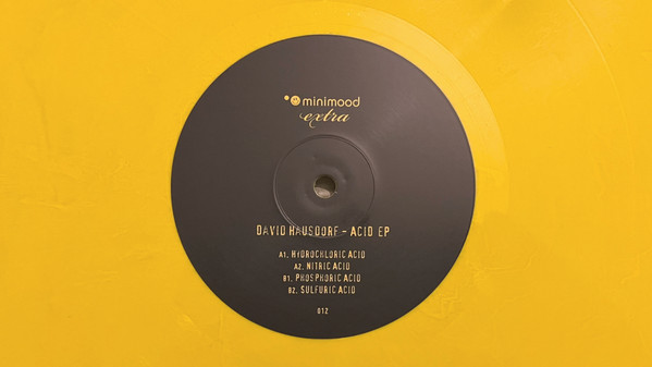 David Hausdorf - Acid EP | minimood extra (minimood extra 012) - 2 David Hausdorf - Acid EP | minimood extra (minimood extra 012) - 2