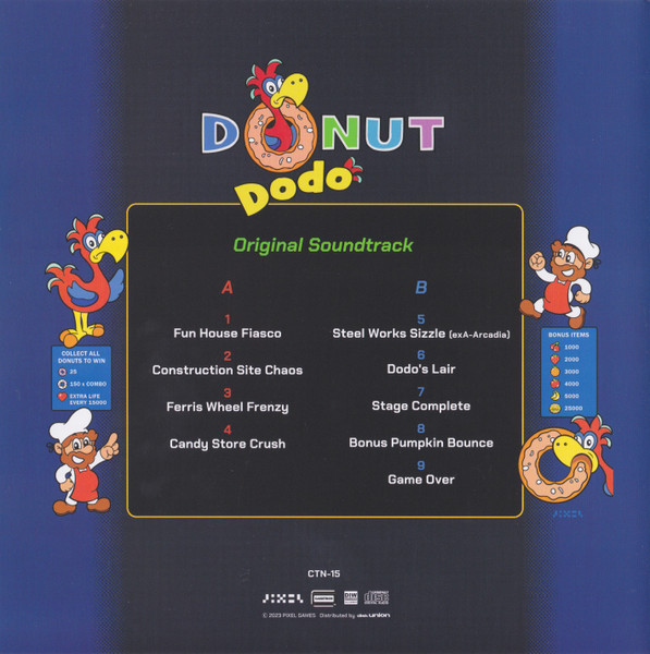 Sean Bialo - ドーナツドードー オリジナル・サウンドトラック = Donut Dodo Original Soundtrack | Cassetron (CTN-15) - 2