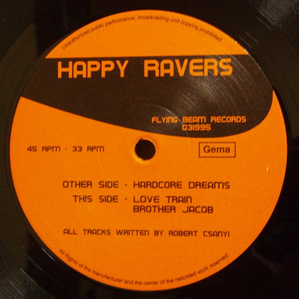 Happy Ravers - Hardcore Dreams | Flying Beam Records (FBR 03 1995) - 2 Happy Ravers - Hardcore Dreams | Flying Beam Records (FBR 03 1995) - 2