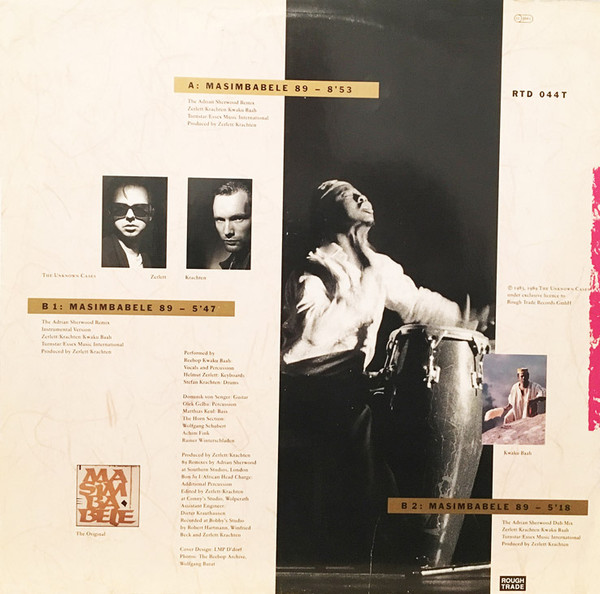 The Unknown Cases - Masimbabele 89 | Rough Trade (RTD 044T) - 2 The Unknown Cases - Masimbabele 89 | Rough Trade (RTD 044T) - 2