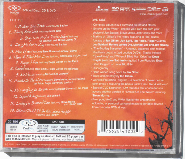 Ian Gillan - Gillan's Inn | Immergent (284120-2) - 2