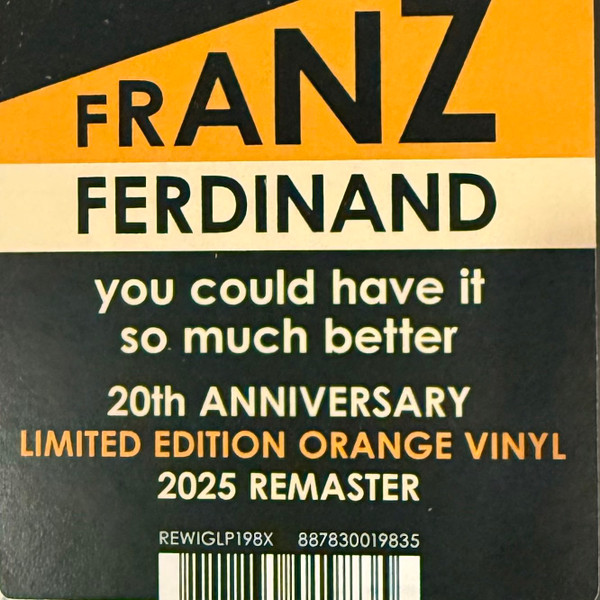 Franz Ferdinand - You Could Have It So Much Better | Domino (REWIGLP198X) - 2 Franz Ferdinand - You Could Have It So Much Better | Domino (REWIGLP198X) - 2