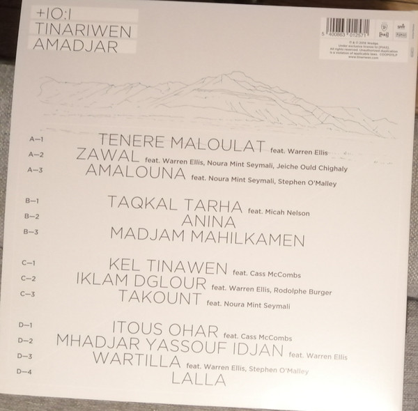 Tinariwen - Amadjar | Wedge (WEDGELP00119) - 2