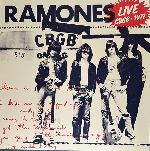 Ramones - Live (CBGB • 1977) | Rhino Records (RCV1 728254) Ramones - Live (CBGB • 1977) | Rhino Records (RCV1 728254)