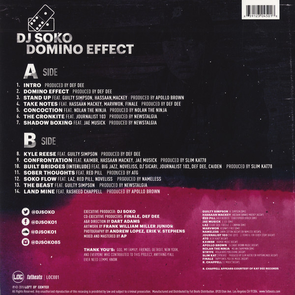 DJ Soko - Domino Effect | Left Of Center (LOC001) - 2