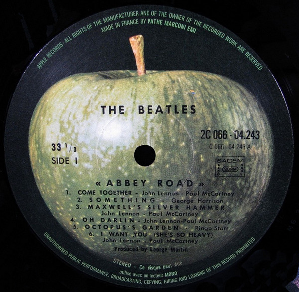 The Beatles - Abbey Road | Apple Records (2 C 066-04243) - 3 The Beatles - Abbey Road | Apple Records (2 C 066-04243) - 3