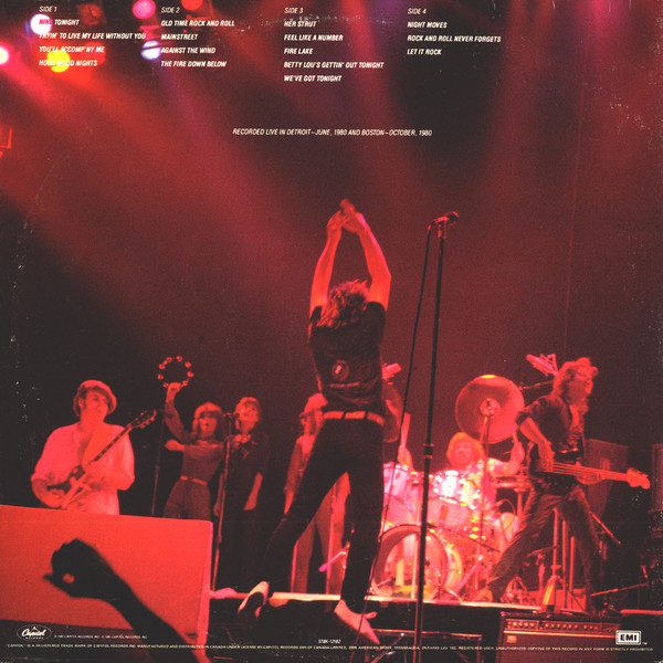 Bob Seger And The Silver Bullet Band - Nine Tonight (2LP) [Vinyl] | Capitol Records (STBK-12182) - 3
