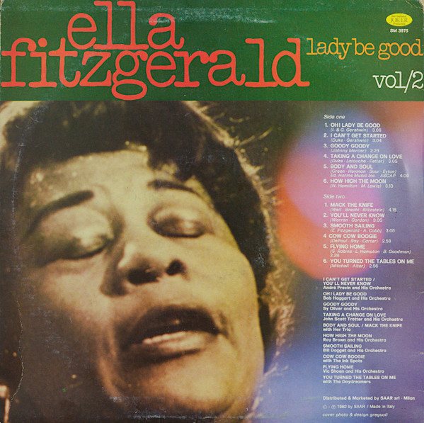 Ella Fitzgerald - Lady Be Good Vol/2 | Joker (SM 3975)