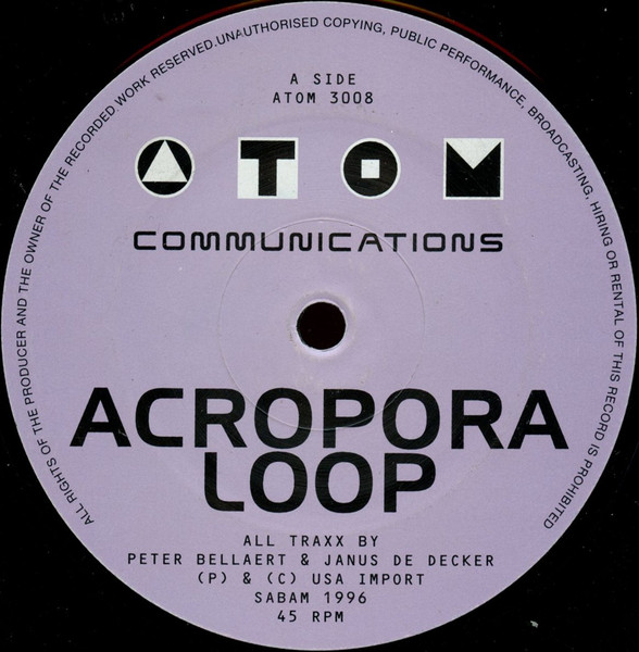 Sphinx - Acropora Loop | Atom Communications (ATOM 3008) - main